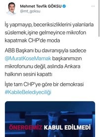 Yavaş'ın mikrofon skandalına sert tepki!