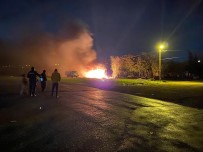Silivri'de Korkutan Baraka Yangını Haberi
