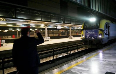 Türkiye'den Çin'e Giden İlk İhracat Treni Ankara Garı'nda