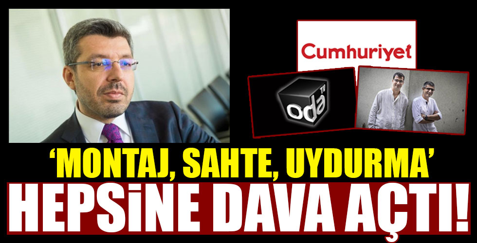 Avukat Mustafa Doğan İnal montaj, uydurma ve sahte gizli kayıtlarla kendisini hedef alan gazetecilere dava açtı