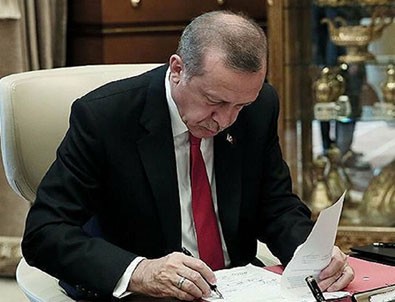 Başkan Erdoğan imzaladı!
