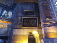 Cumhurbaşkanı Erdoğan'ın Ayasofya'ya Bağışladığı Hat Tablosu Görüntülendi