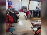 İstanbul'da Tuhafiye Görünümlü Kıraathaneye Baskın Kamerada