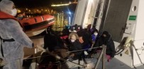 İzmir'de Yunan Unsurları Tarafından Geri İtilen 69 Düzensiz Göçmen Kurtarıldı