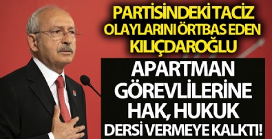 Kılıçdaroğlu'ndan apartman görevlilerine hak hukuk dersi