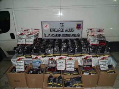 Kırklareli'de 730 Kilogram Kaçak Tütün Ele Geçirildi