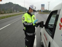 Ordu'da Sürücülere Hız Ve Kırmızı Işık Cezaları