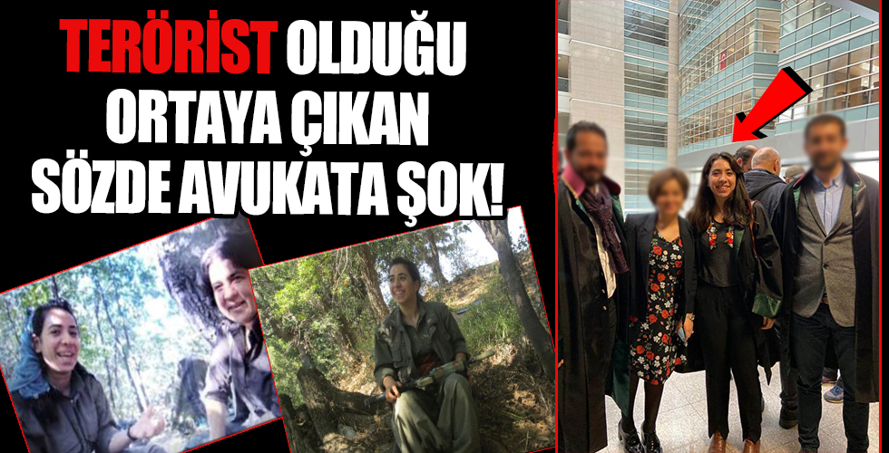 PKK'lı teröristlerle çekilmiş fotoğrafları ortaya çıkan avukata şok