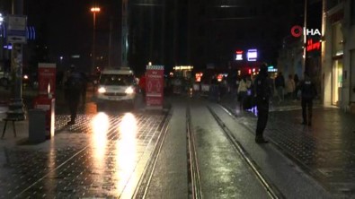 İstiklal Caddesi'nde Maske Takmayanlara Ceza