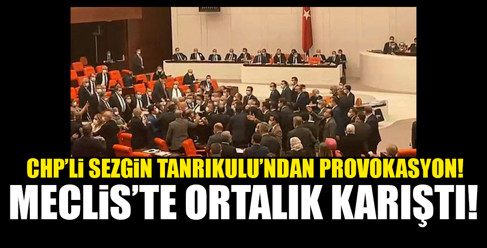 Meclis'te Tanrıkulu provokasyonu! Bakan'ın üstüne yürüdü...!!!