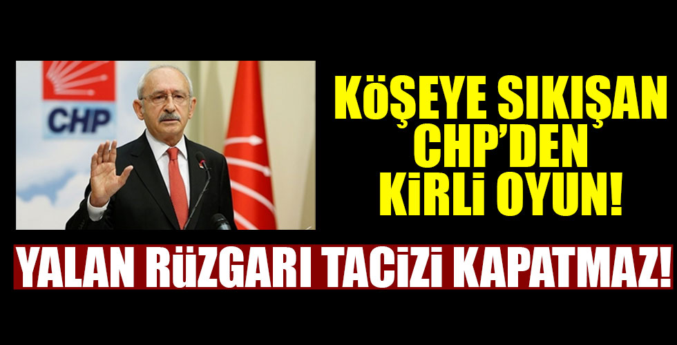 Yalan rüzgarı tacizi kapatmaz!
