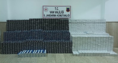 Çaldıran'da 28 Bin 900 Paket Kaçak Sigara Ele Geçirildi