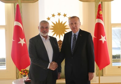 Cumhurbaşkanı Erdoğan Hamas Lideri Heniyye'yi Kabul Etti