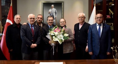 ETİ Emeklilerinden Ataç'a Ziyaret