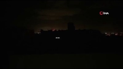 İsrail Güçleri Gazze'yi Hava Saldırısıyla Vurdu