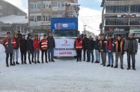 TÜRK KıZıLAYı - Türk Kızılayı Yüksekova Şubesi'nden Elazığ'a Yardım Gönderildi