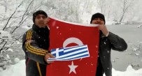 FENOMEN - Yunan Vekile Türk Bayrağı İle Cevap