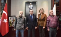 HATIRA FOTOĞRAFI - Emekli-Sen'den Başkan Ataç'a Ziyaret
