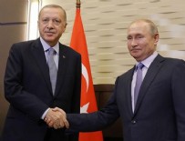 BAŞSAĞLIĞI - Cumhurbaşkanı Erdoğan, Putin'le görüştü