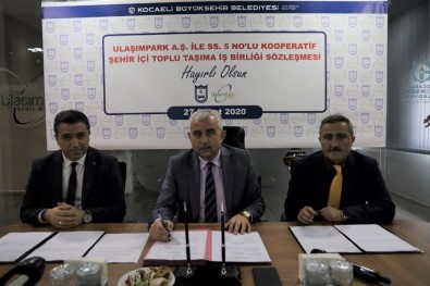 İzmit Ulaşımı İçin 'Ortak Havuz' Anlaşmasında İmzalar Atıldı