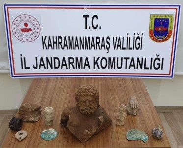 Kahramanmaraş'ta Tarihi Eser Kaçakçılığı Operasyonu Açıklaması 3 Gözaltı