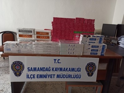 Samandağ'da 660 Paket Kaçak Sigara Ele Geçirildi