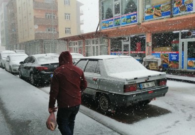 Ahlat'ta Kar Yağışı Yeniden Etkili Olmaya Başladı
