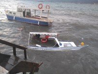 Dikili'de Fırtına Tekneleri Batırdı Haberi