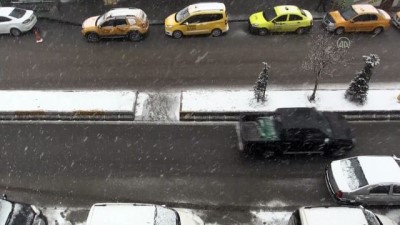 Erzurum, Ağrı Ve Kars'ta Kar Yağışı Etkili Oluyor