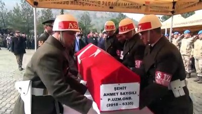 İdlib Şehidi Uzman Onbaşı Ahmet Saygılı Kahramanmaraş'ta Son Yolculuğuna Uğurlandı