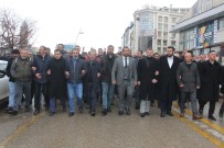 Ülkücüler Kar Yağışı Altında İdlib Şehitleri İçin Yürüdü