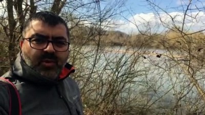 Yunanistan'a Geçmeye Çalışan 9 Kişilik Bir Aile Meriç Nehri'ndeki Bir Adacıkta Mahsur Kaldı