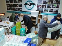 KURU FASULYE - Havacılar Elazığ'a yardım kolileri gönderdi