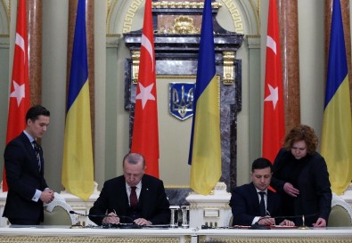 Türkiye Ve Ukrayna Arasında 7 Anlaşma İmzalandı