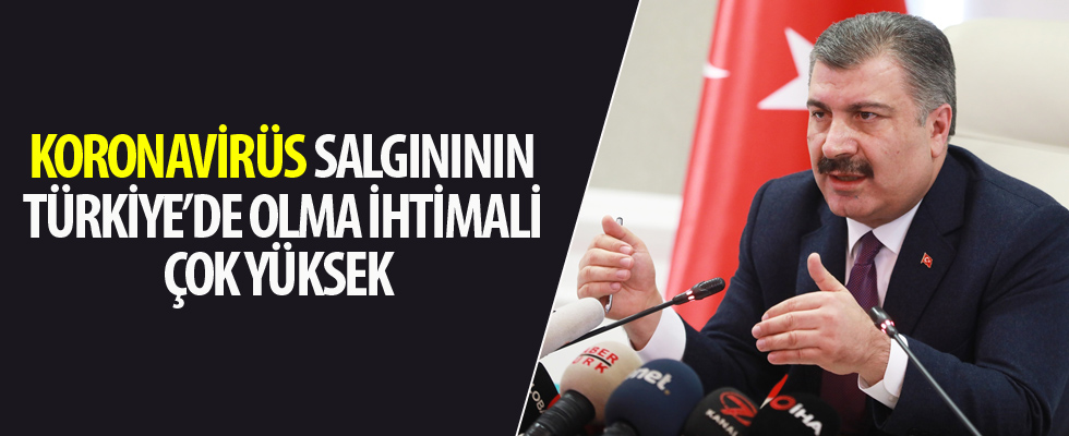 Bakan Koca'dan corona virüs açıklaması