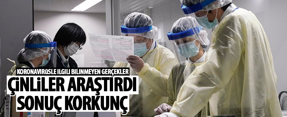 Çinli sağlık uzmanları, koronavirüs ile ilgili araştırma sonuçlarını açıkladı