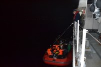 Midilli'den Geri İtilen Göçmenleri Yine Sahil Güvenlik Kurtardı Haberi