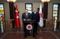 Yargıtay Başkanı Cirit'ten Bakan Akar'a Veda Ziyareti