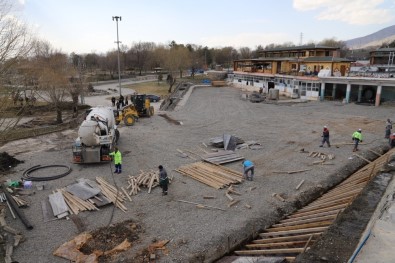 Ekşisu Mesire Alanında Çalışma Devam Ediyor