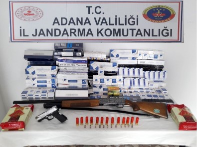 Kozan'da 792 Paket Kaçak Sigara Ele Geçirildi