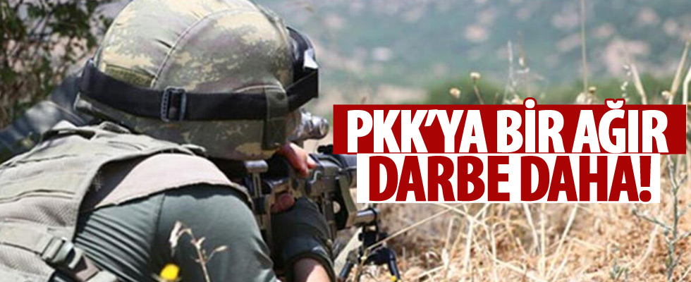 PKK'ya bir darbe daha! 17 sığınak imha edildi