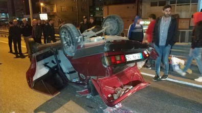 Samsun'da Trafik Kazası Açıklaması 3 Yaralı