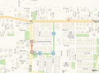 Falez Caddesi Kavşağı 5 Gün Trafiğe Kapatılacak