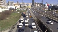 İstanbul'da 'Korona Virüsü' Tatili Trafiği