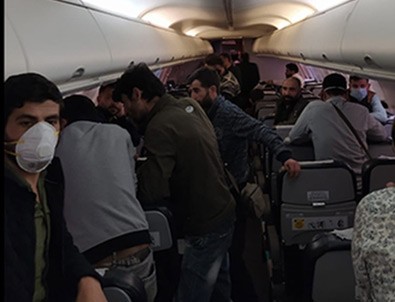 Bağdat’tan Ankara Esenboğa Havalimanı’na gelen uçaktaki 57 kişi karantinaya alındı