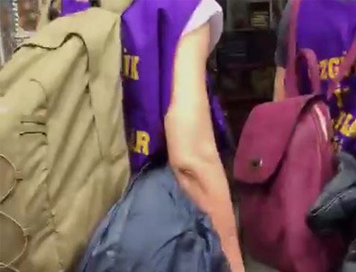 Esnaf protesto hakkını kullandı