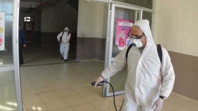 İnegöl'de Korona Virüsü Tedbirleri Devam Ediyor