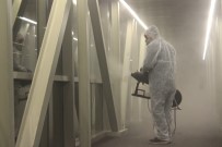 Sabiha Gökçen Havalimanı Korona Virüse Karşı Dezenfekte Edildi