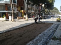 Salihli'de Cadde Düzenleme Çalışması