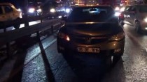 Sefaköy'de Meydana Gelen Zincirleme Kazada 3 Kişi Yaralandı
